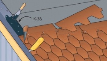 Инструкция по укладке битумной черепицы Katepal Инструкция по укладке битумной черепицы Katepal