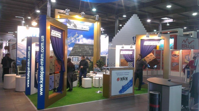 Катепал на выставке INTERBUILDEXPO 2015